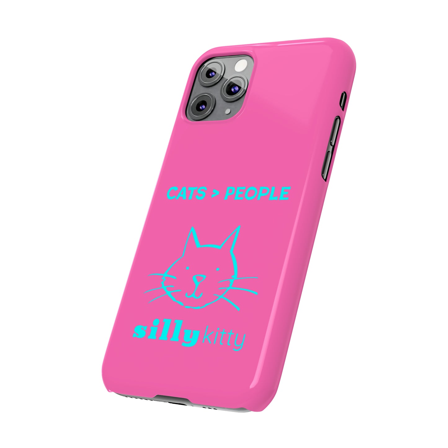 Slim Phone Cases Cats > People