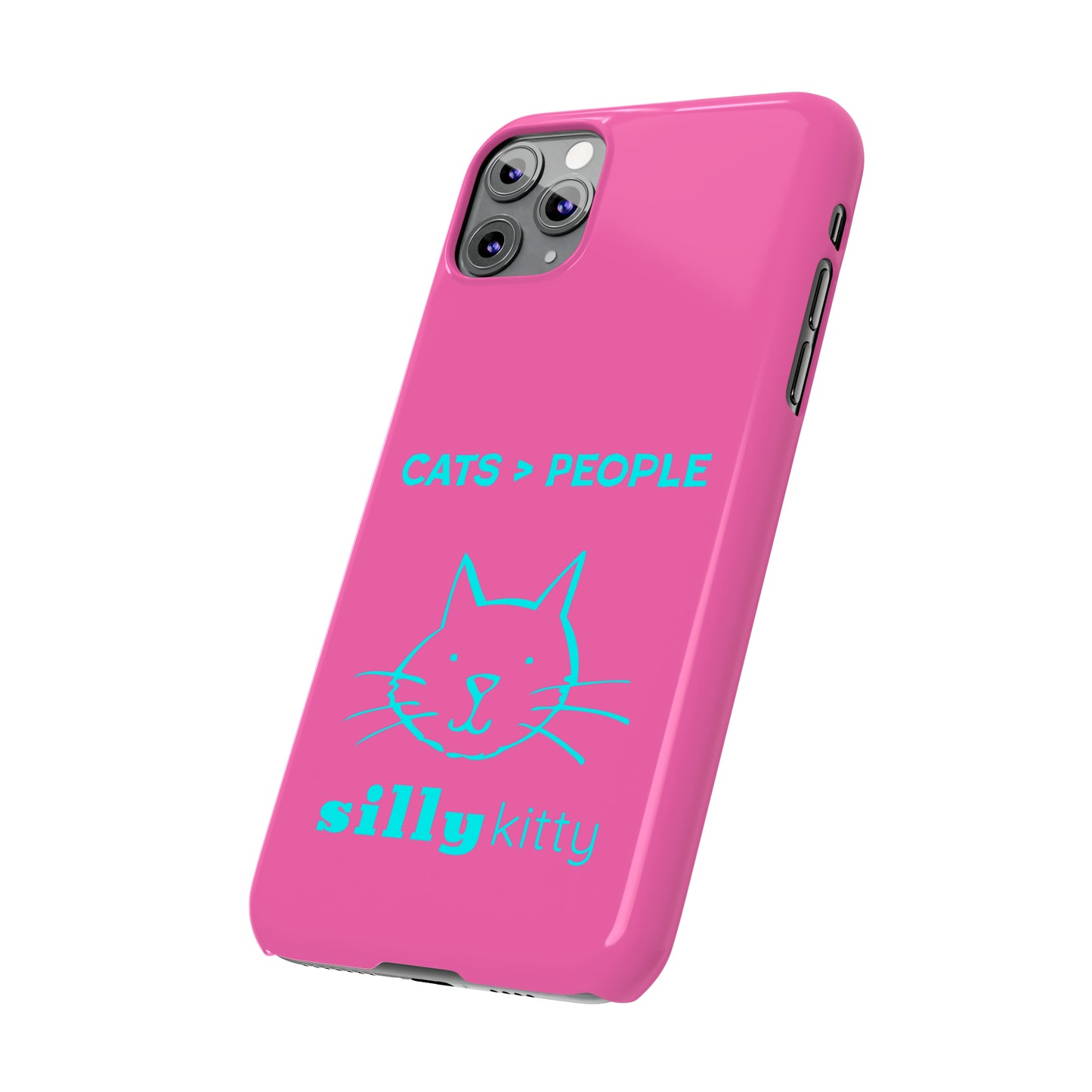 Slim Phone Cases Cats > People