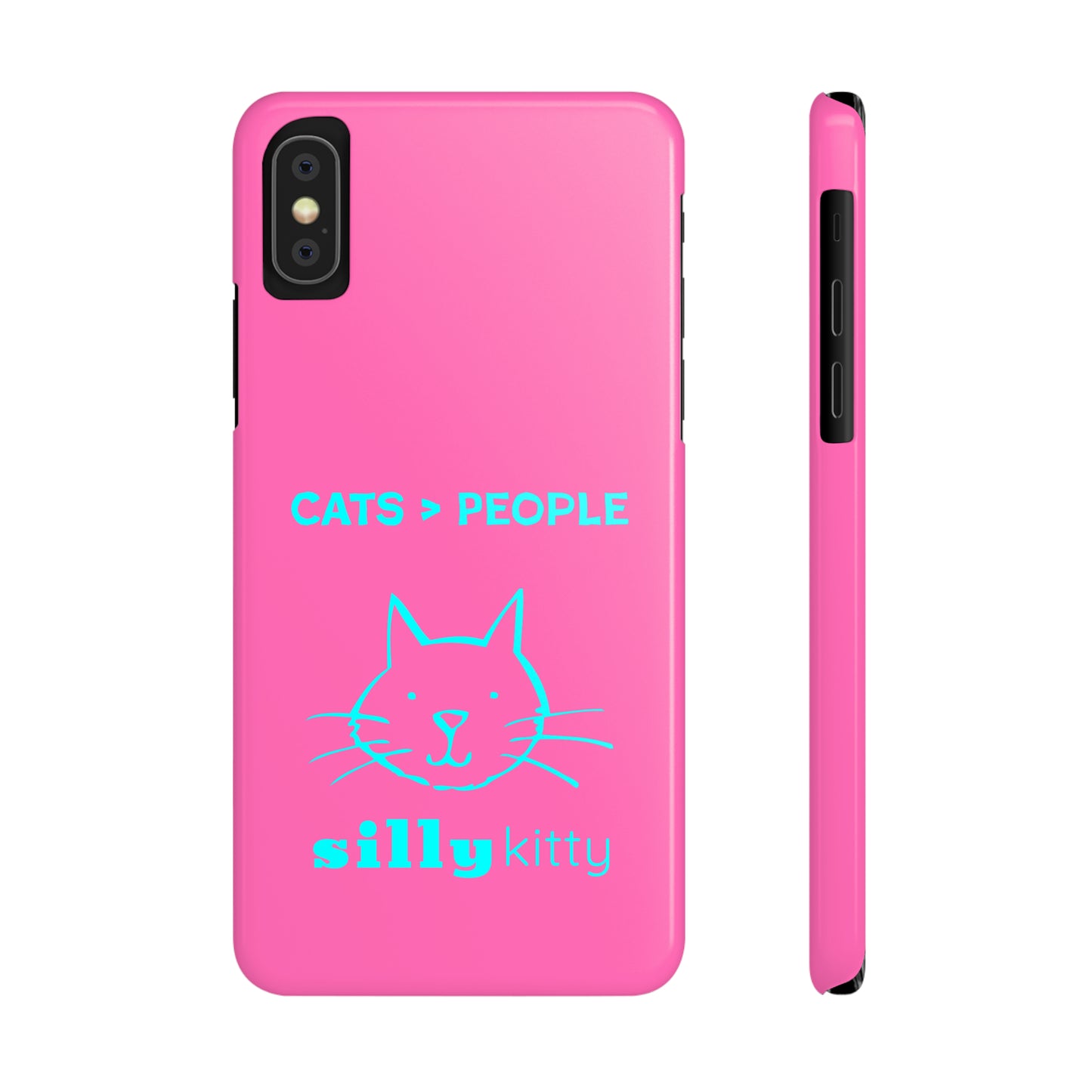 Slim Phone Cases Cats > People