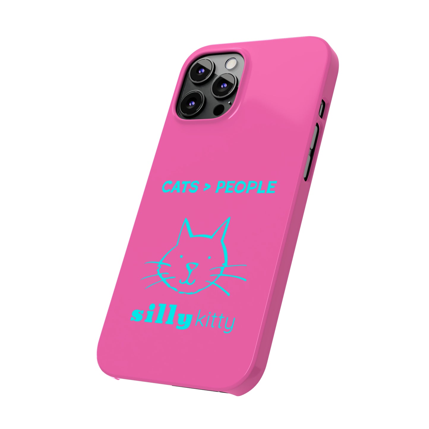 Slim Phone Cases Cats > People