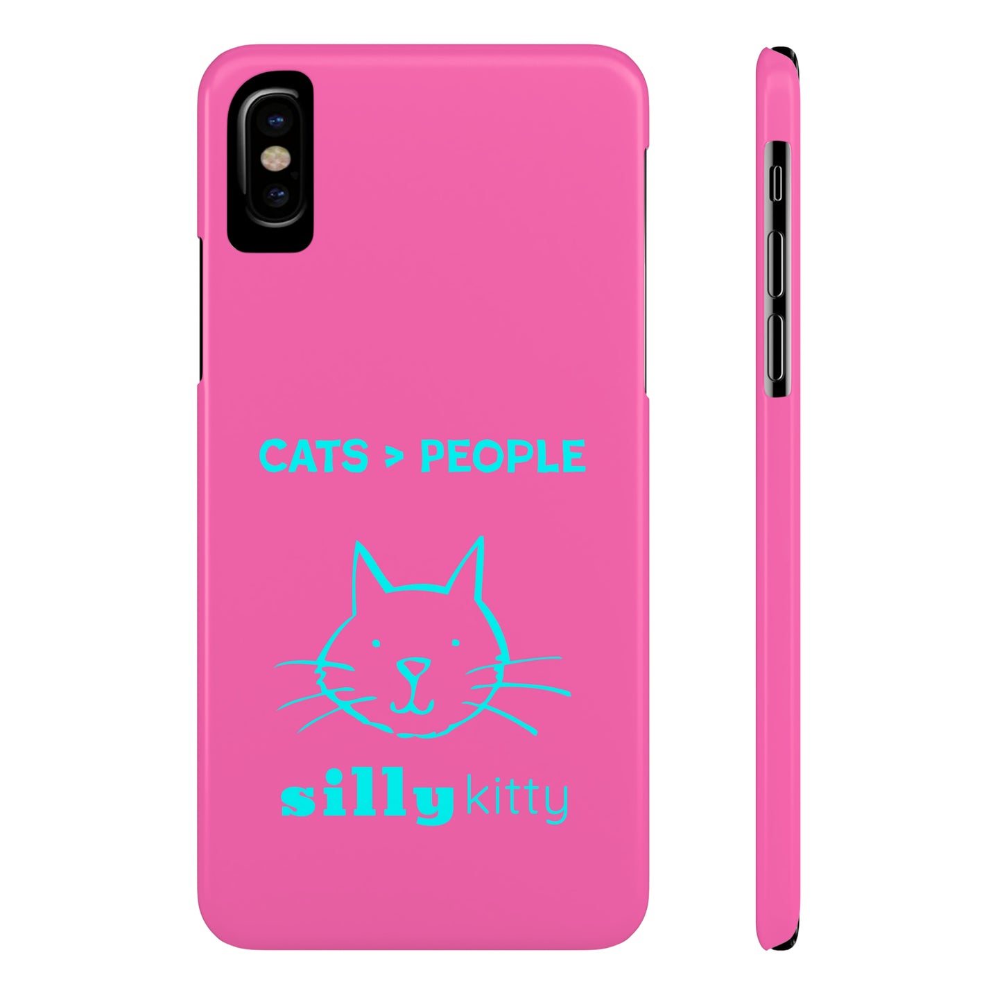 Slim Phone Cases Cats > People