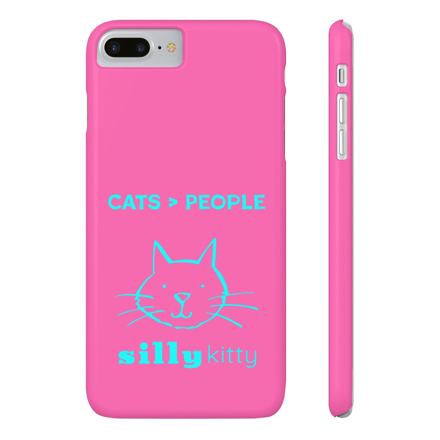 Slim Phone Cases Cats > People