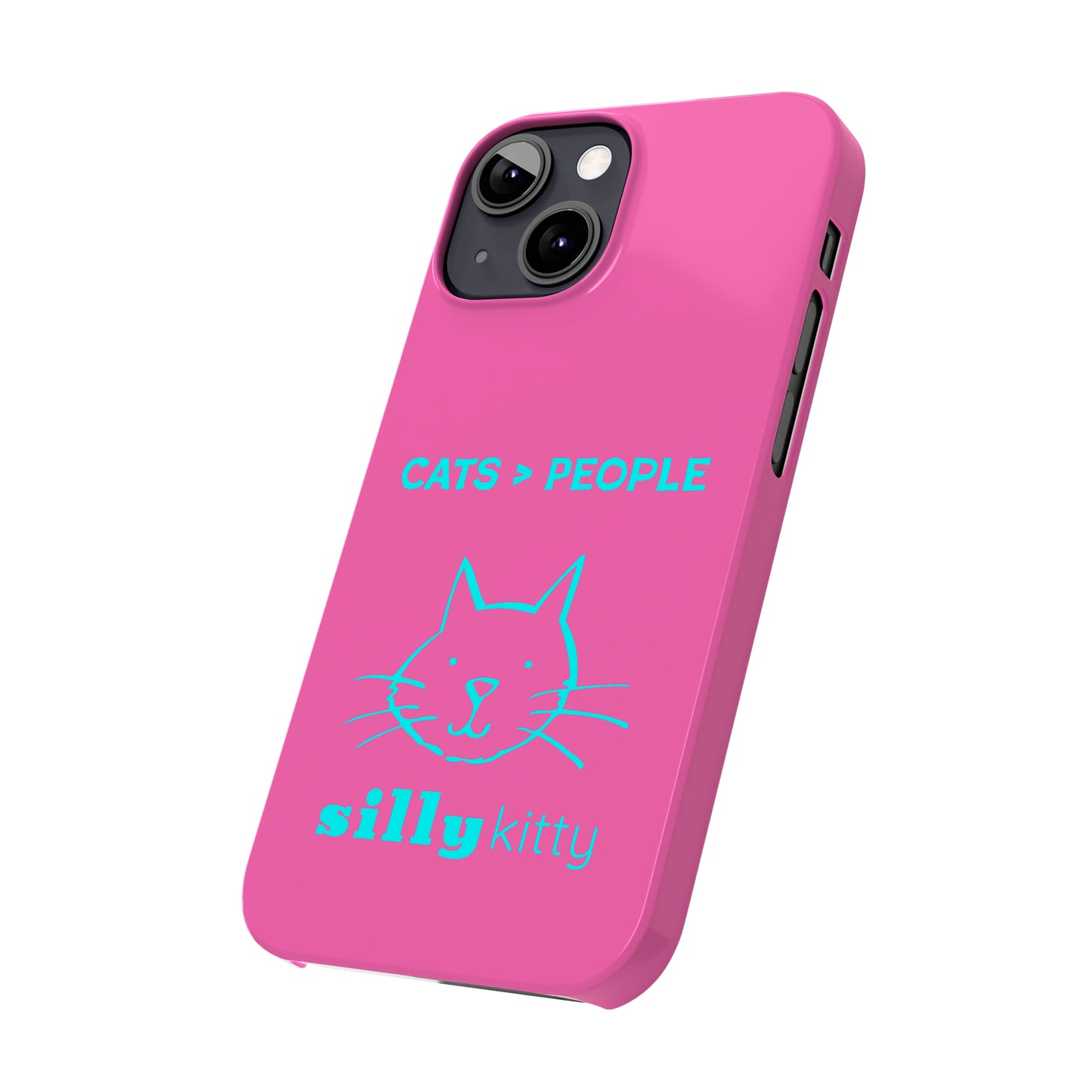 Slim Phone Cases Cats > People