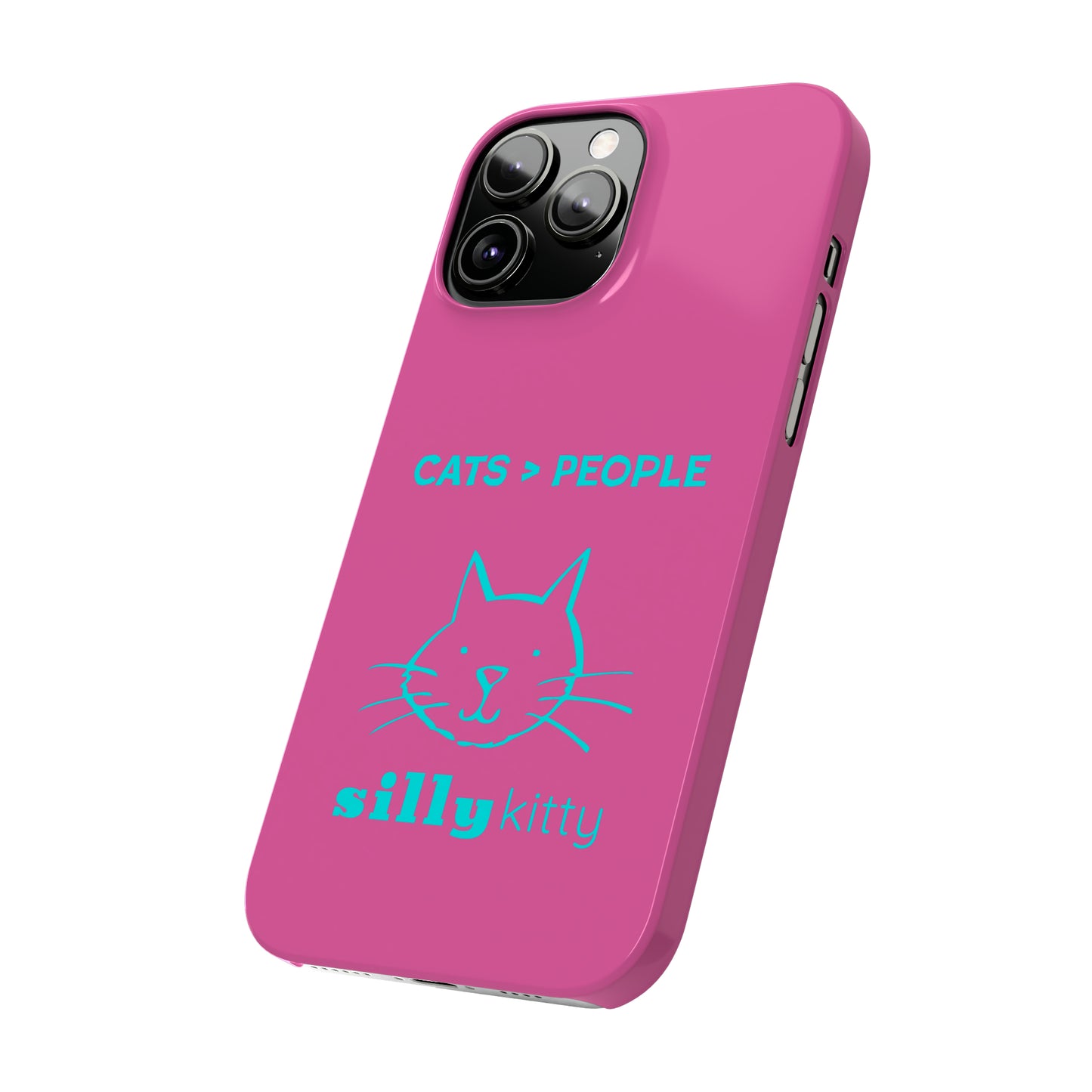 Slim Phone Cases Cats > People