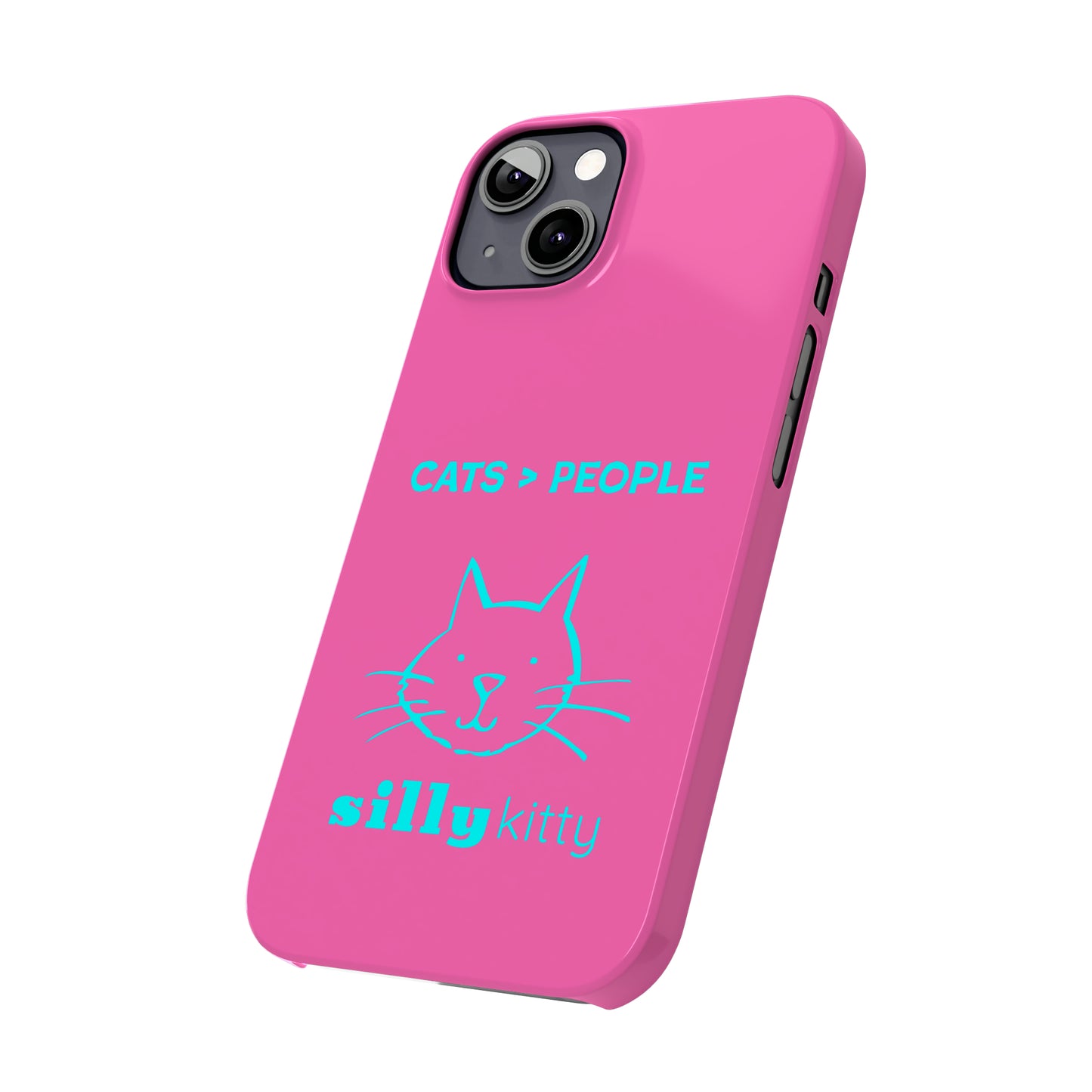 Slim Phone Cases Cats > People