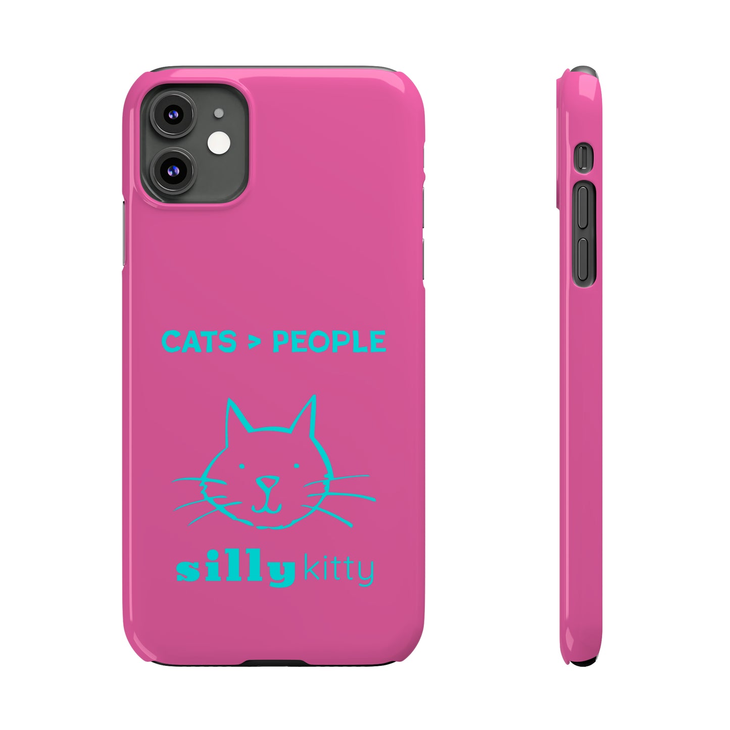 Slim Phone Cases Cats > People