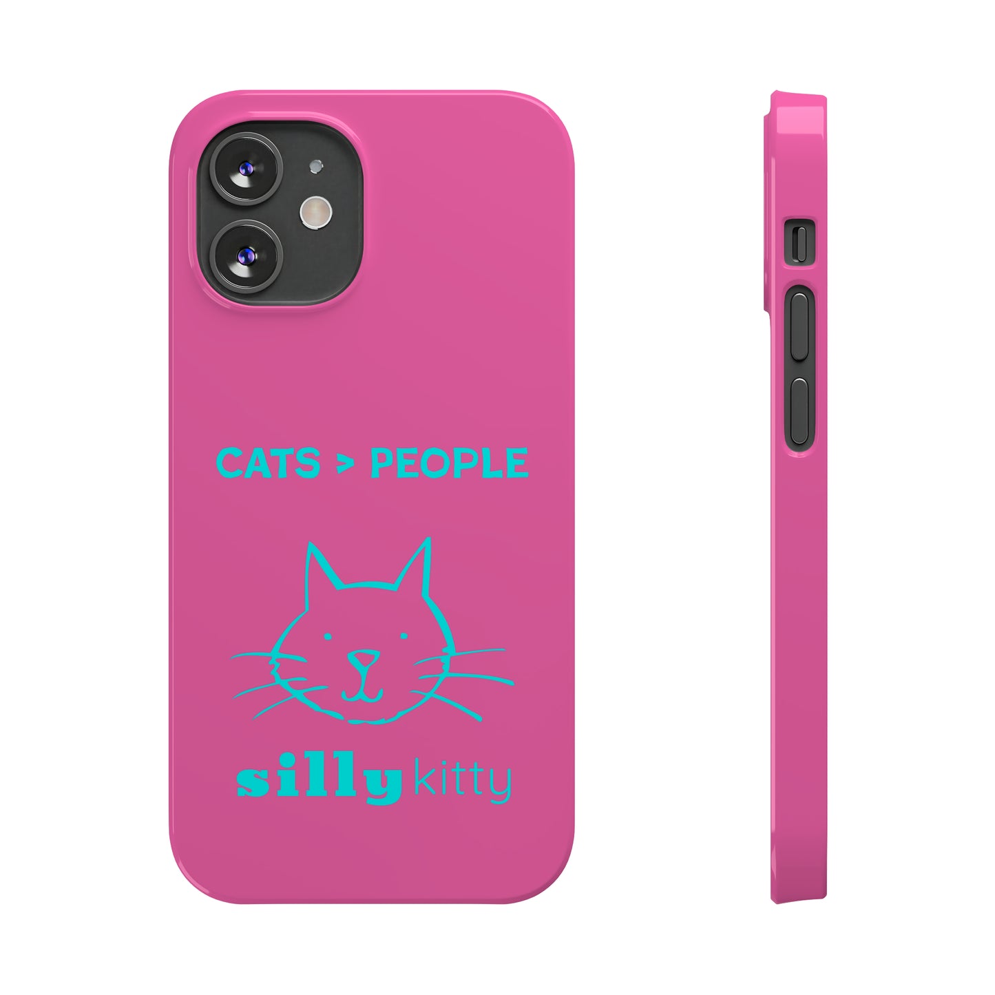 Slim Phone Cases Cats > People